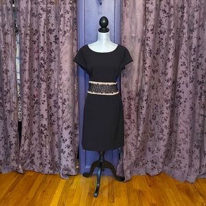 Black cocktail dress.